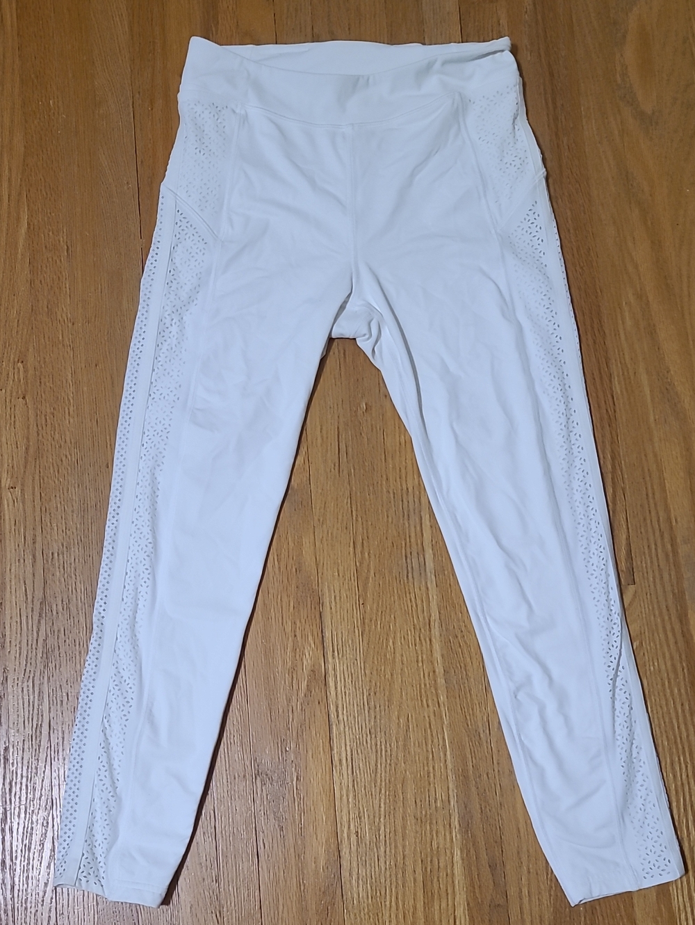 Lululemon Get Your Peek On 28" Leggings White Size 6 Pockets